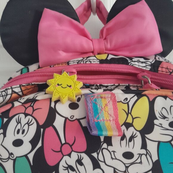 Authentic Disney Minnie Mouse 3D Pink Backpack - Picture 2 of 5